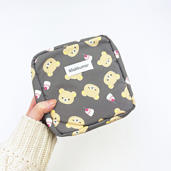 リラックマ ベーシック フェイス 縦型コスメポーチ