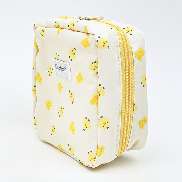 リラックマ キイロイトリ フェイス 縦型コスメポーチ ベーシック