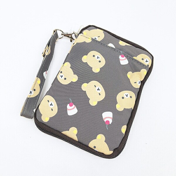 リラックマ ベーシック フェイス パスポートポーチ