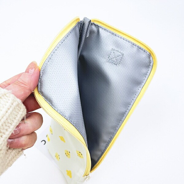 リラックマ キイロイトリ ベーシック フェイス ヘアアイロンケース(S )