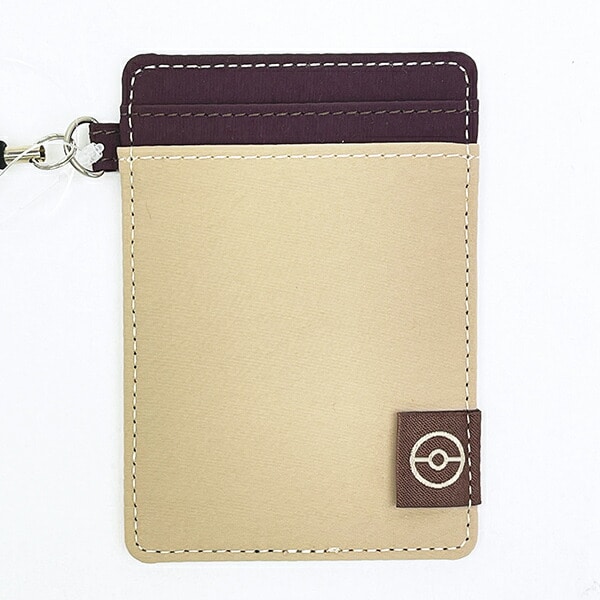 ポケットモンスター ミミッキュ カラーロゴ リール付きパスケース ブラウン ポケモン