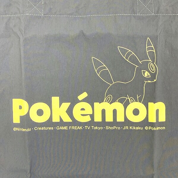 ポケットモンスター ブラッキー トートバッグ カラーロゴ ポケモン