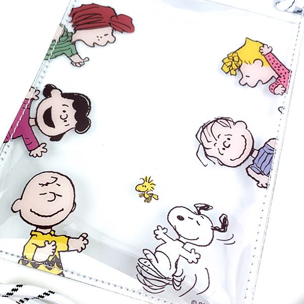 スヌーピ PVCショルダーポーチ ウォーク  ポーチ