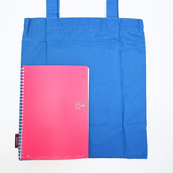 スヌーピー チャーリーブラウン ロゴカラートートバッグ ブルー SNOOPY