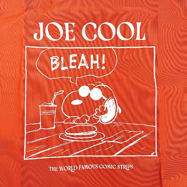 スヌーピー ジョー・クール ロゴカラートートバッグ ブラウン SNOOPY