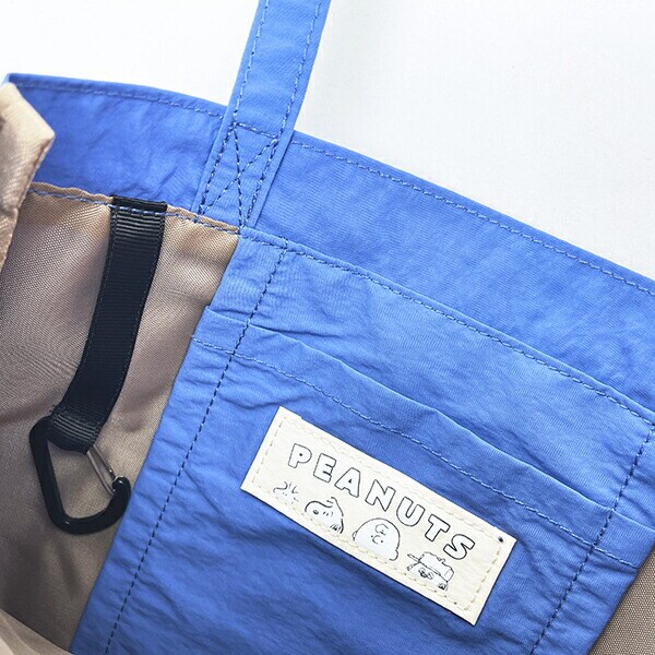 スヌーピー オラフ お出かけトートバッグ ワッペン ランチ SNOOPY