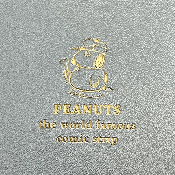 スヌーピー オラフ シングルパスケース ワンポイントエンボス SNOOPY