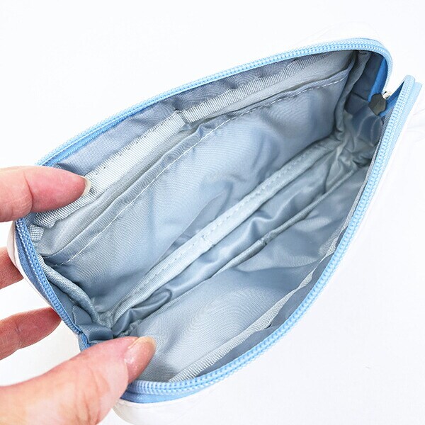 スヌーピー ポーチ (ブルー) コミック SNOOPY