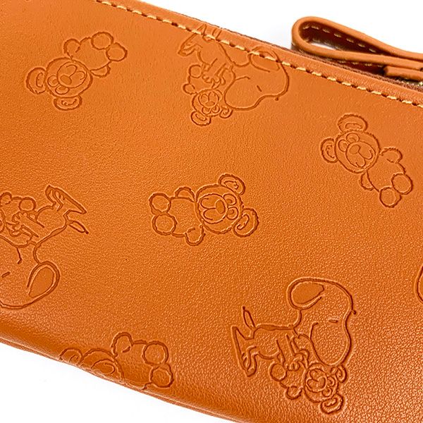 スヌーピー SNOOPY&Teddy Bear キーパスケース 鍵入れ 定期入れ ICカードケース