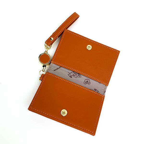 スヌーピー SNOOPY&Teddy Bear 二つ折りパスケース 定期入れ ICカード入れ