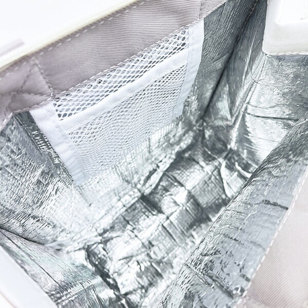 スヌーピー ＆チャーリーブラウン ランチトートバッグ グレー アップリケ SNOOPY