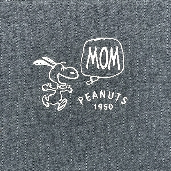 スヌーピー トートバッグ ブルーグレー SNOOPY