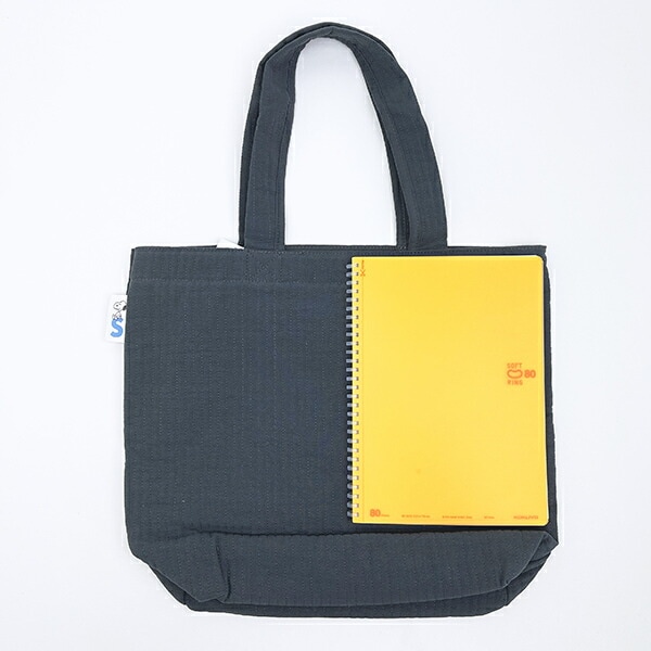 スヌーピー トートバッグ ブルーグレー SNOOPY