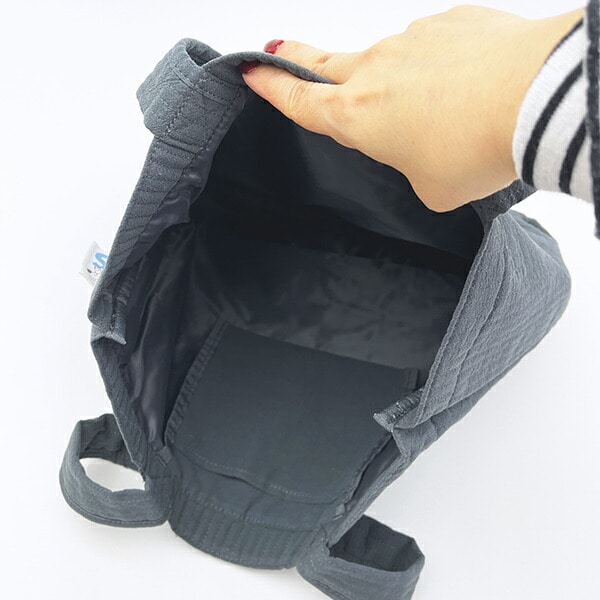 スヌーピー トートバッグ ブルーグレー SNOOPY