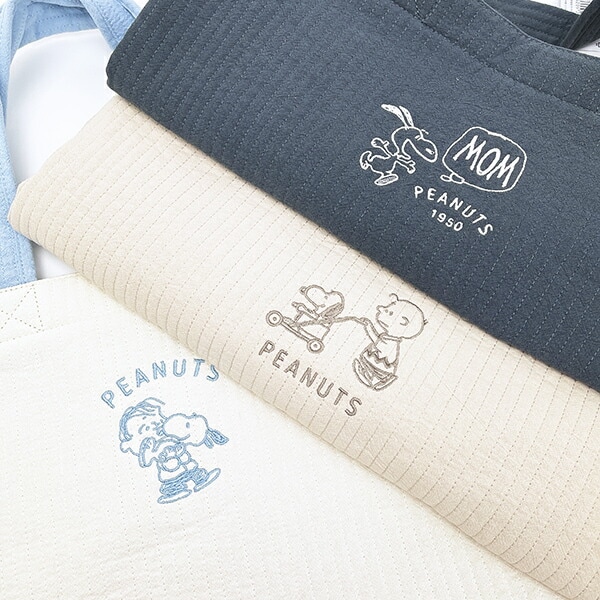 スヌーピー トートバッグ ブルーグレー SNOOPY