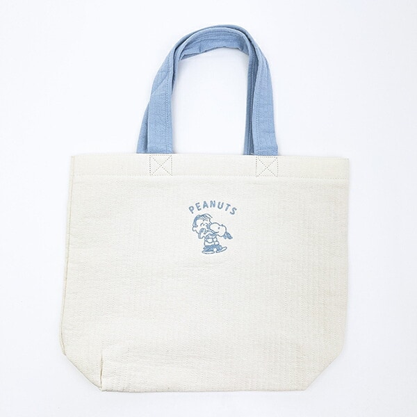 スヌーピー トートバッグ ホワイト SNOOPY