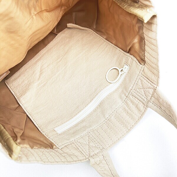 スヌーピー カート ミニレッスントートバッグ ベージュ ランチ SNOOPY