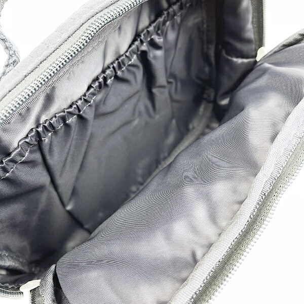 スヌーピー MOM お出かけポーチ (ブルーグレー)  旅行 SNOOPY