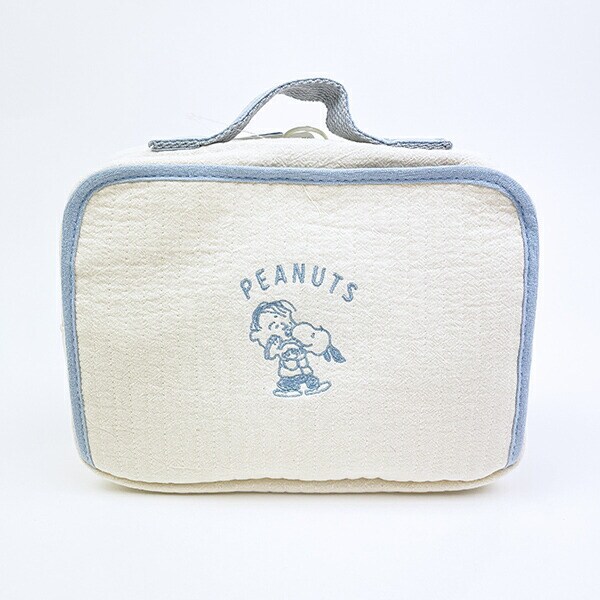 スヌーピー 抱っこ お出かけポーチ (ホワイト) 旅行 SNOOPY