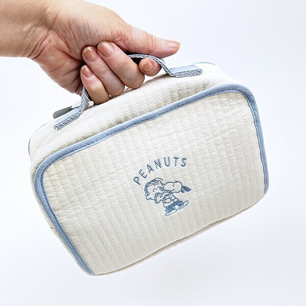 スヌーピー 抱っこ お出かけポーチ (ホワイト) 旅行 SNOOPY