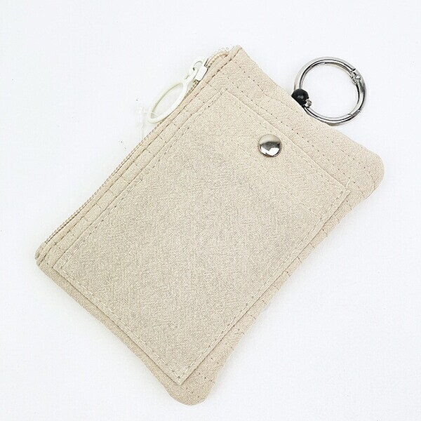 スヌーピー パスポーチ ベージュ カート SNOOPY