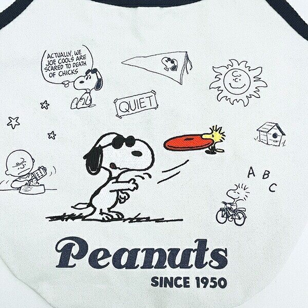 スヌーピー ジョー・クール バルーントートバッグ ネイビー SNOOPY