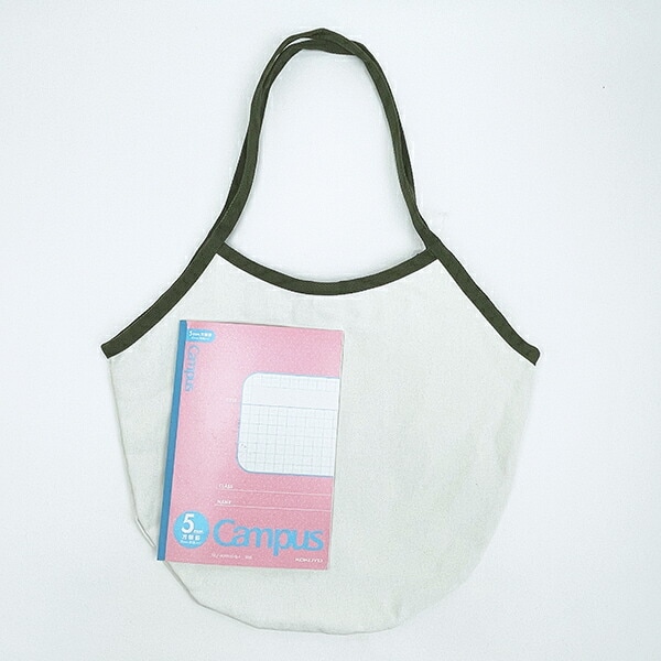 スヌーピー チャーリーブラウン バルーントートバッグ カーキ SNOOPY