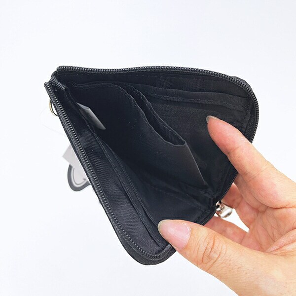 スヌーピー ジョークール ウォレット 財布 正面 モノトーン SNOOPY