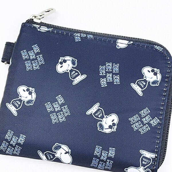 スヌーピー ジョークール ウォレット 財布 チラシ モノトーン SNOOPY