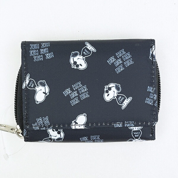 スヌーピー ちらし 三つ折財布 (ちらし) SNOOPY