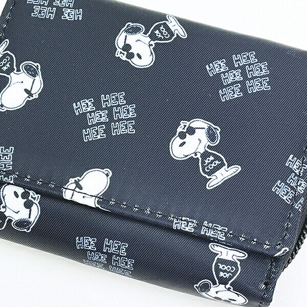 スヌーピー ちらし 三つ折財布 (ちらし) SNOOPY