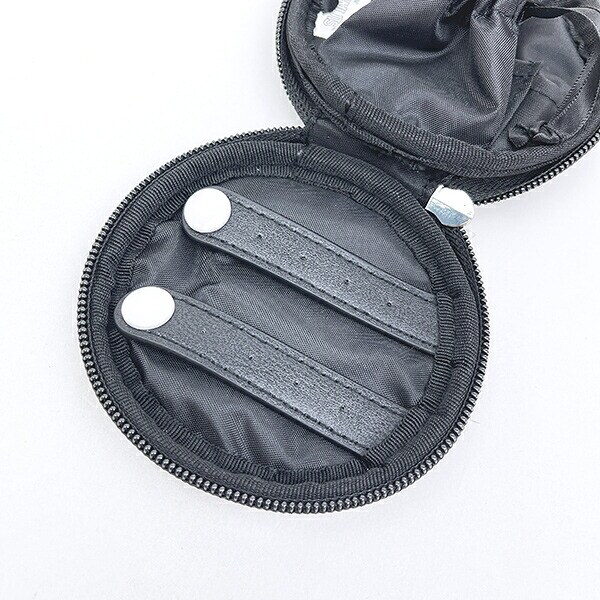 スヌーピー ジョークール アクセサリーポーチ 正面 モノトーン トラベル SNOOPY