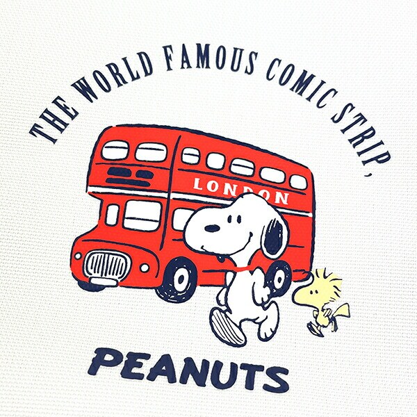 スヌーピー 撥水吊下げポーチ (アイボリー) トラベル用品 SNOOPY