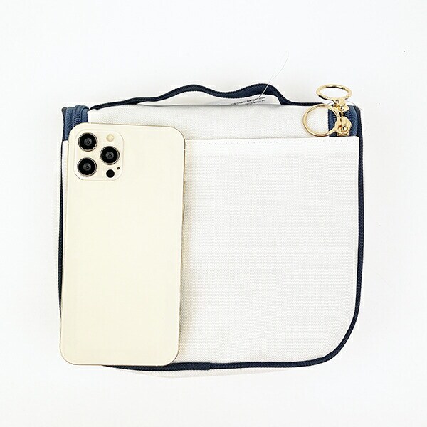 スヌーピー 撥水吊下げポーチ (アイボリー) トラベル用品 SNOOPY