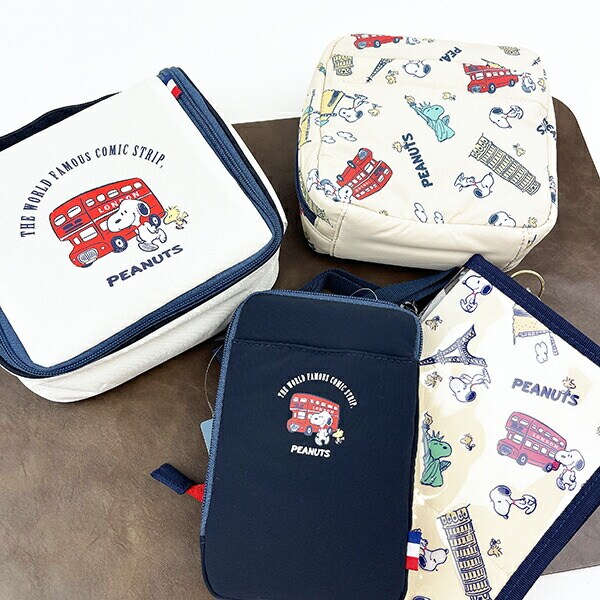 スヌーピー マルチポーチ トラベル用品 SNOOPY