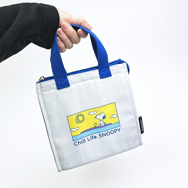 スヌーピー チルライフ 保冷トートバッグ ランチ SNOOPY