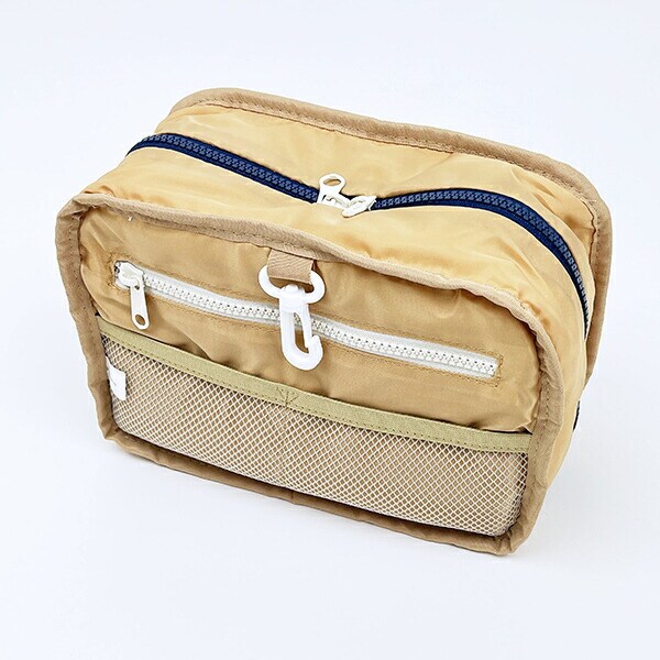 スヌーピー enjoy your trip 2WAY吊り下げポーチ SNOOPY