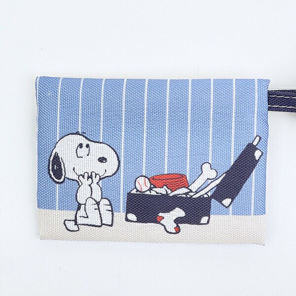 スヌーピー enjoy your trip 3連ポーチ SNOOPY