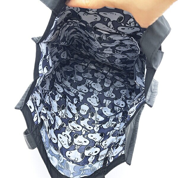 スヌーピー トートバッグ オールスタイル ブラック SNOOPY