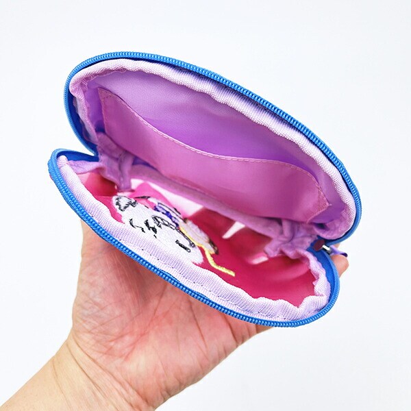 スヌーピー メッシュラウンドポーチ ルートビア SNOOPY