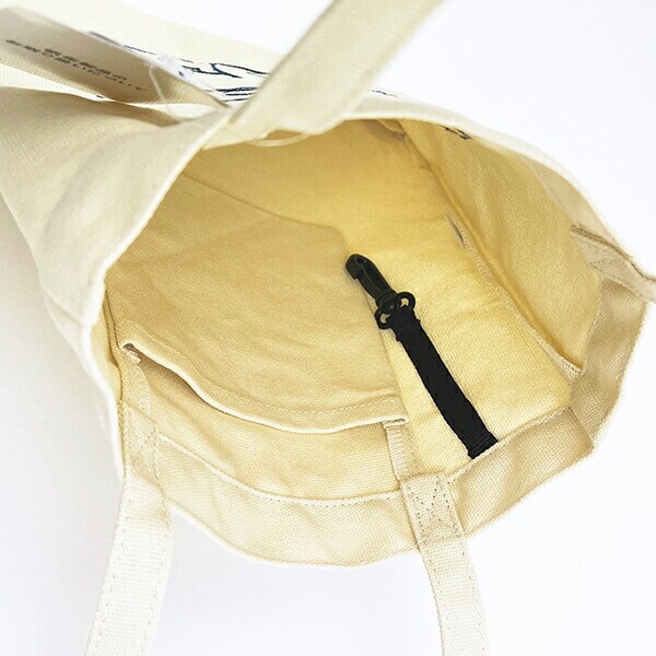 スヌーピー 刺繍ミニトートバッグ アイボリー ランチ SNOOPY