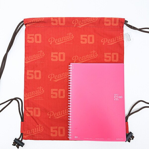 スヌーピー ナップサック バッグ BASEBALL SNOOPY