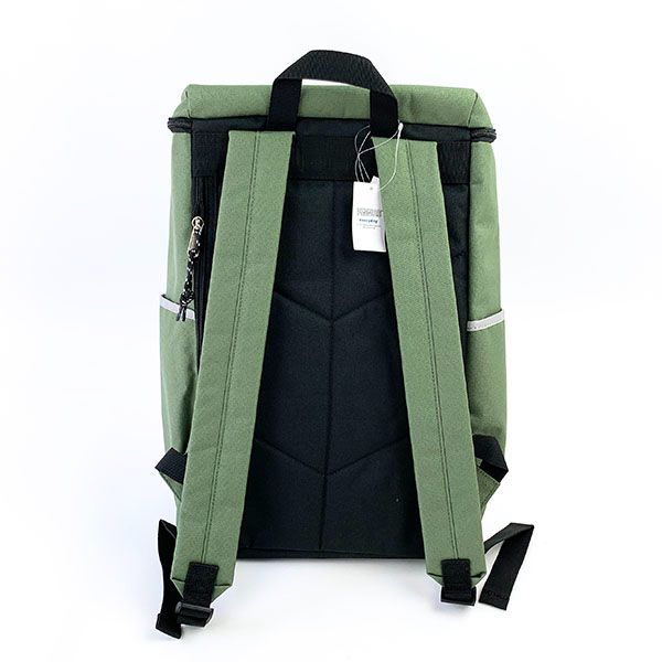 スヌーピー PEANUTS スクエアリュック　KH　ロゴスタイル　スヌーピー　 リュック カーキ 　 　