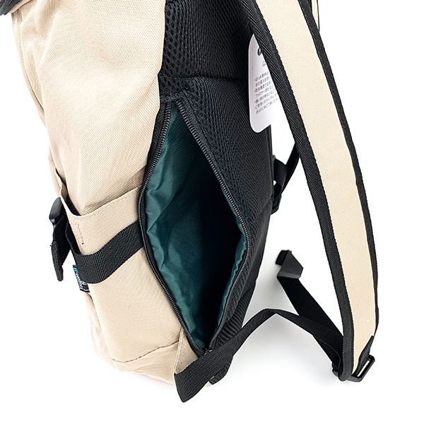 スヌーピー RE-PET リュック ベージュ バッグ 学校 オフィス デイバッグ