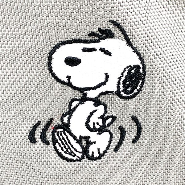 スヌーピー PEANUTS RE-PET リュック LGY SN バックパック ライトグレー 　