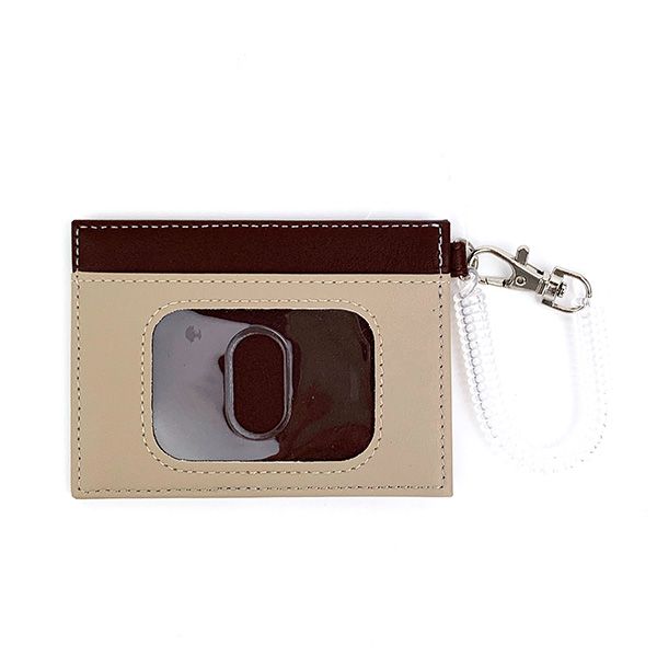 スヌーピー シングルパスケース フェイスアップ ビーグル・スカウト ブラウン