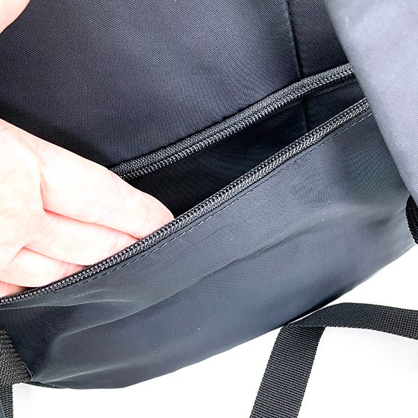 スヌーピー スクエアジップリュック RE-PET ブラック リュック 通勤 通学 バッグ