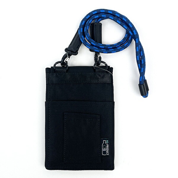 スヌーピー RE-PET 二つ折サコッシュポーチ (ブラック) バッグ SNOOPY