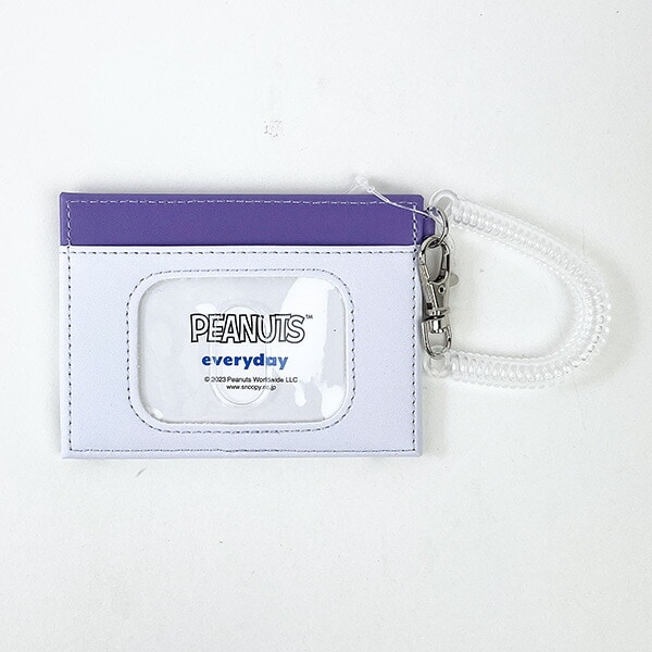 スヌーピー フェイスアップジョー・クール シングルパスケース ICカード 定期入れ SNOOPY