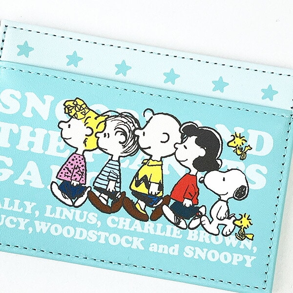 スヌーピー フレンズ シングルパスケース ICカード 定期入れ SNOOPY